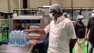 Drinking water now in biodegradable bottles