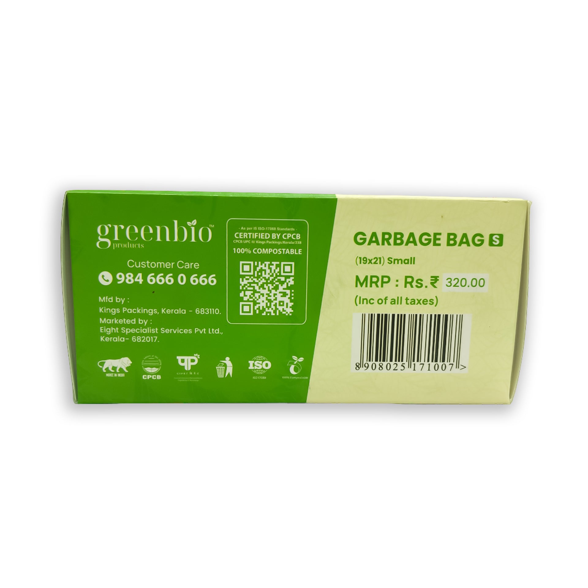 Greenbio Eco-Friendly Garbage Bags