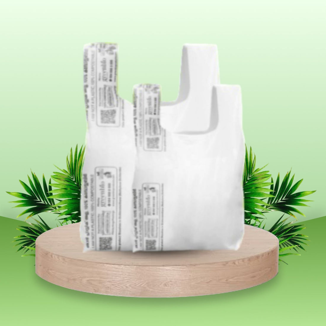 GreenBio Eco - Friendly Carry Bags – Certified Compostable & Plastic - Free - Greenbio Products